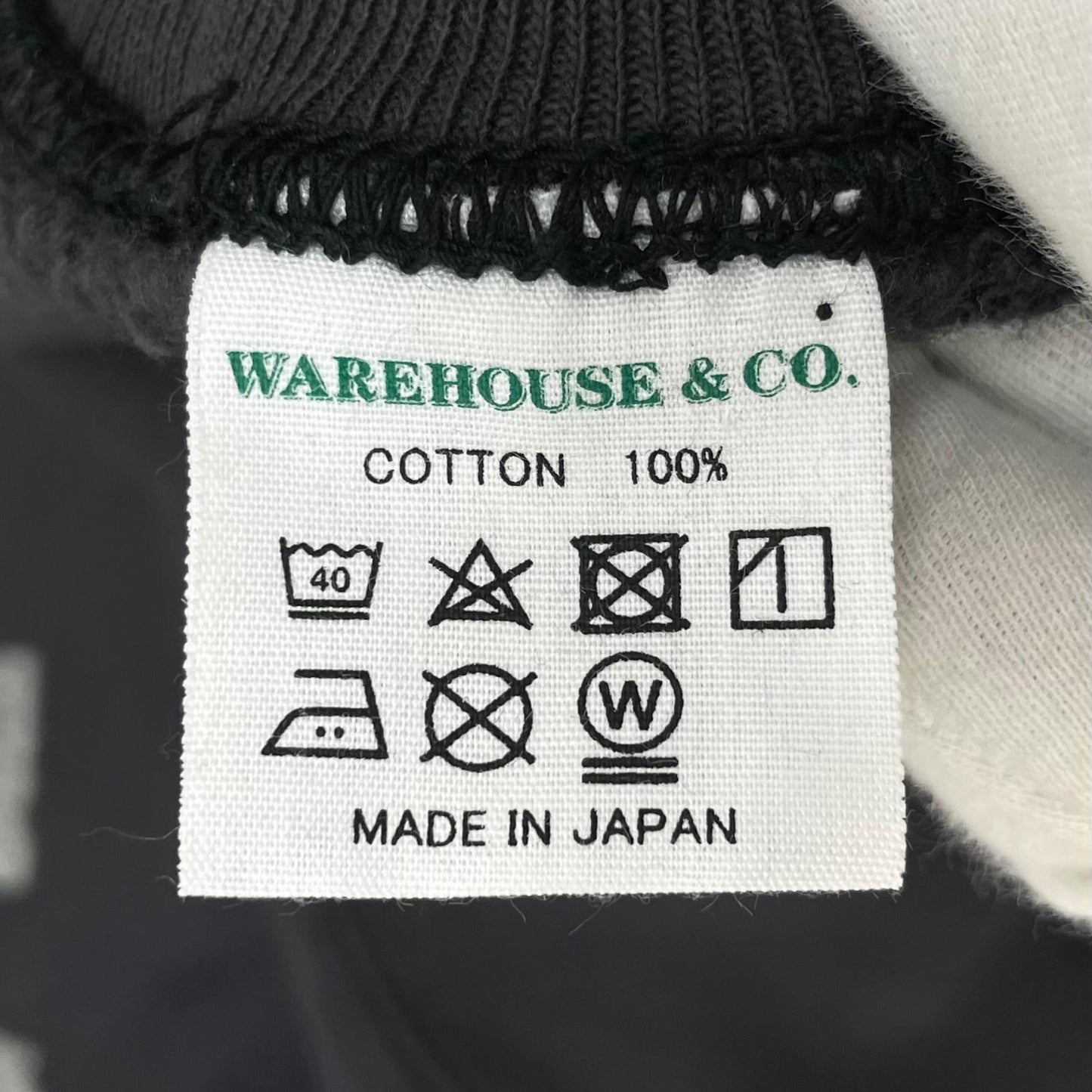 【中古】WARE HOUSE | ウェアハウス　裏起毛 長袖スウェット 403 LV-FS ブラック サイズ：40【尾張小牧店】