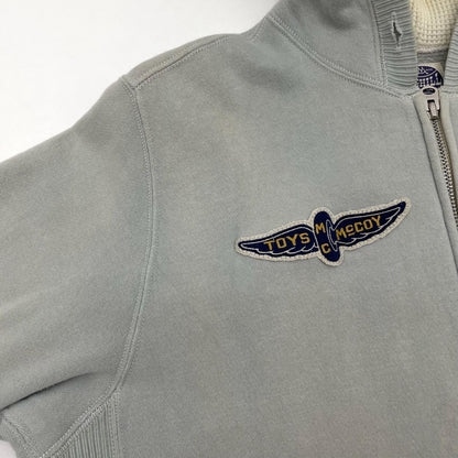 【中古】TOYS McCOY | トイズマッコイ 長袖ジップパーカー ブルー サイズ：L【尾張小牧店】