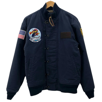 【中古】WAIPER | ワイパー USN デッキジャケット ミリタリージャケット ネイビー サイズ：42【尾張小牧店】