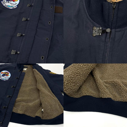 【中古】WAIPER | ワイパー USN デッキジャケット ミリタリージャケット ネイビー サイズ：42【尾張小牧店】