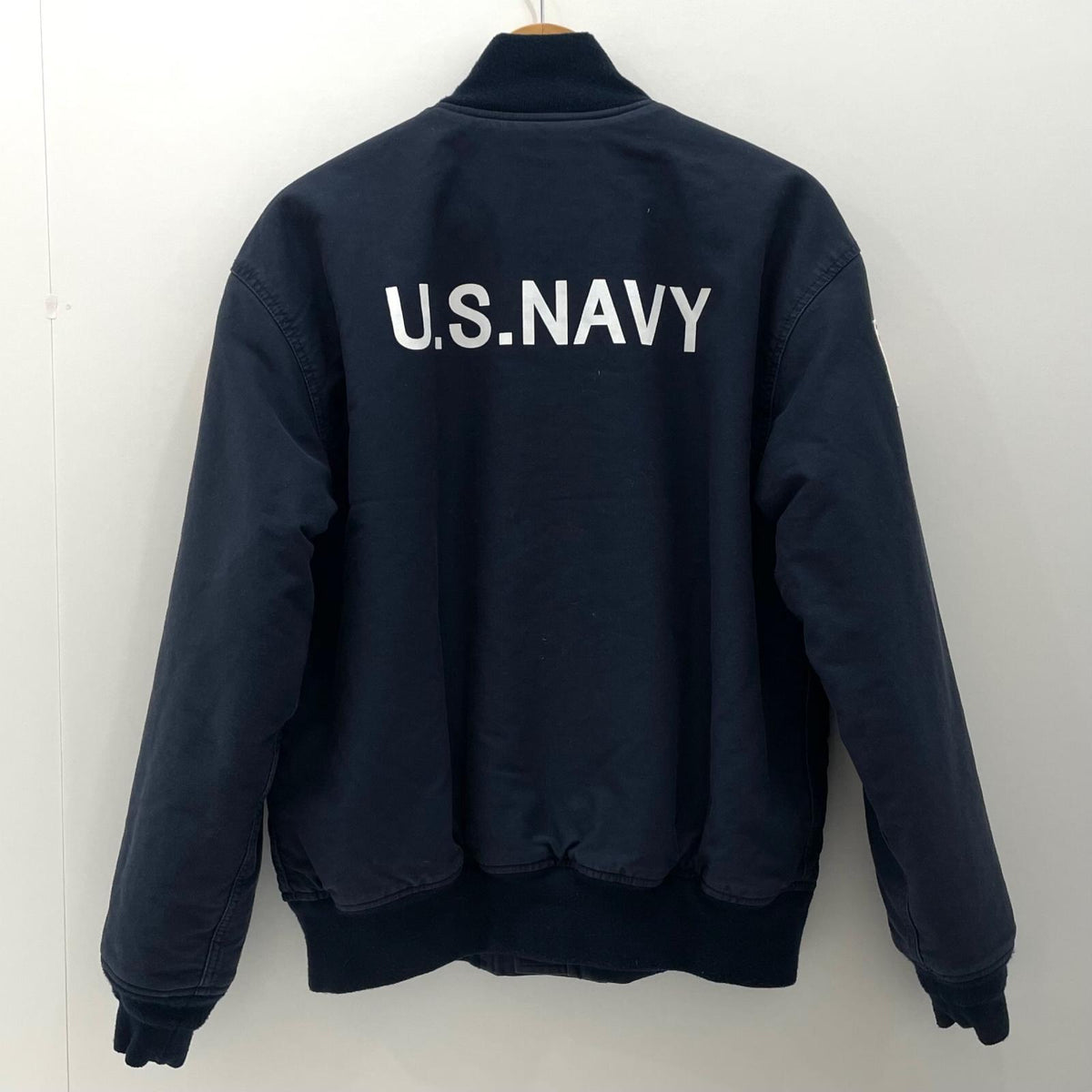 【中古】WAIPER | ワイパー USN デッキジャケット ミリタリージャケット ネイビー サイズ：42【尾張小牧店】