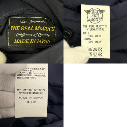 【中古】The REAL McCOY'S | ザリアルマッコイズ L-2A テストサンプル フライトジャケット ネイビー サイズ：42【尾張小牧店】