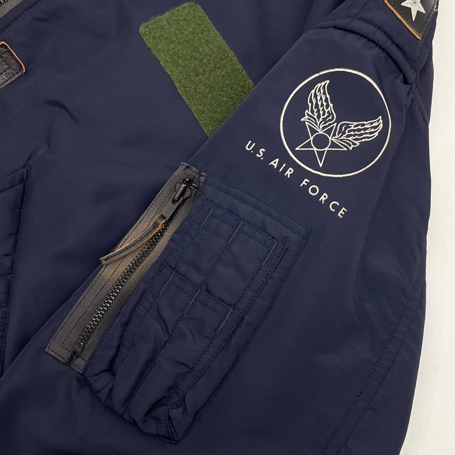 【中古】The REAL McCOY'S | ザリアルマッコイズ L-2A テストサンプル フライトジャケット ネイビー サイズ：42【尾張小牧店】
