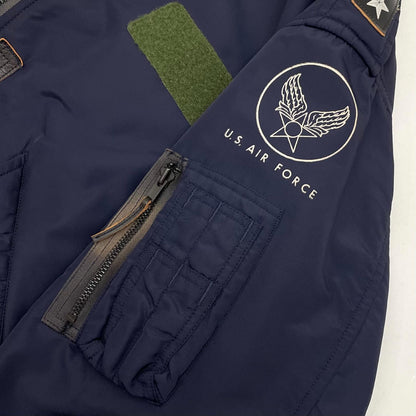 【中古】The REAL McCOY'S | ザリアルマッコイズ L-2A テストサンプル フライトジャケット ネイビー サイズ：42【尾張小牧店】