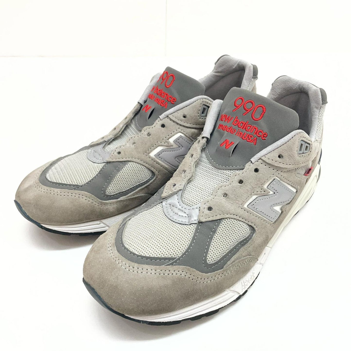 NEW BALANCE | ニューバランス 990V2 スニーカー 27.5cm M990VS2 グレー【尾張小牧店】