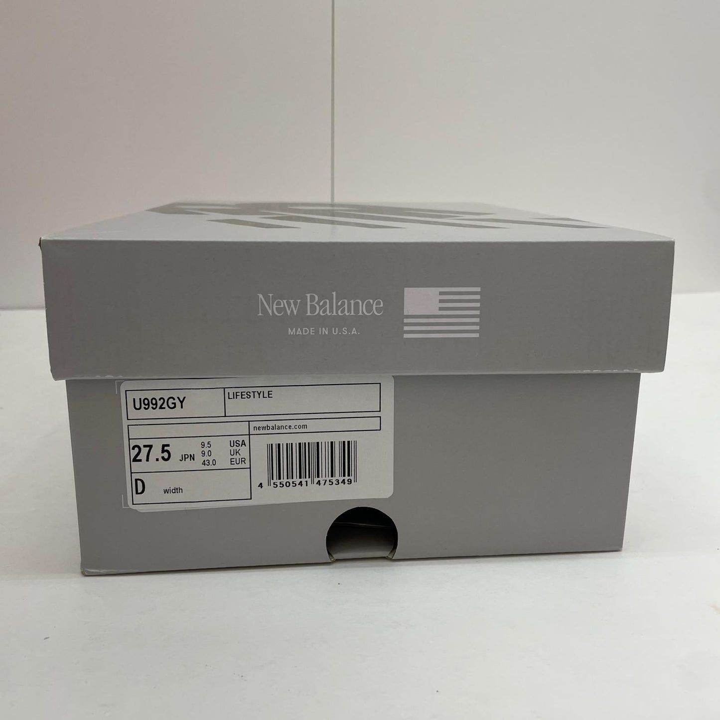 NEW BALANCE | ニューバランス 992 スニーカー 27.5cm U992GY グレー【尾張小牧店】
