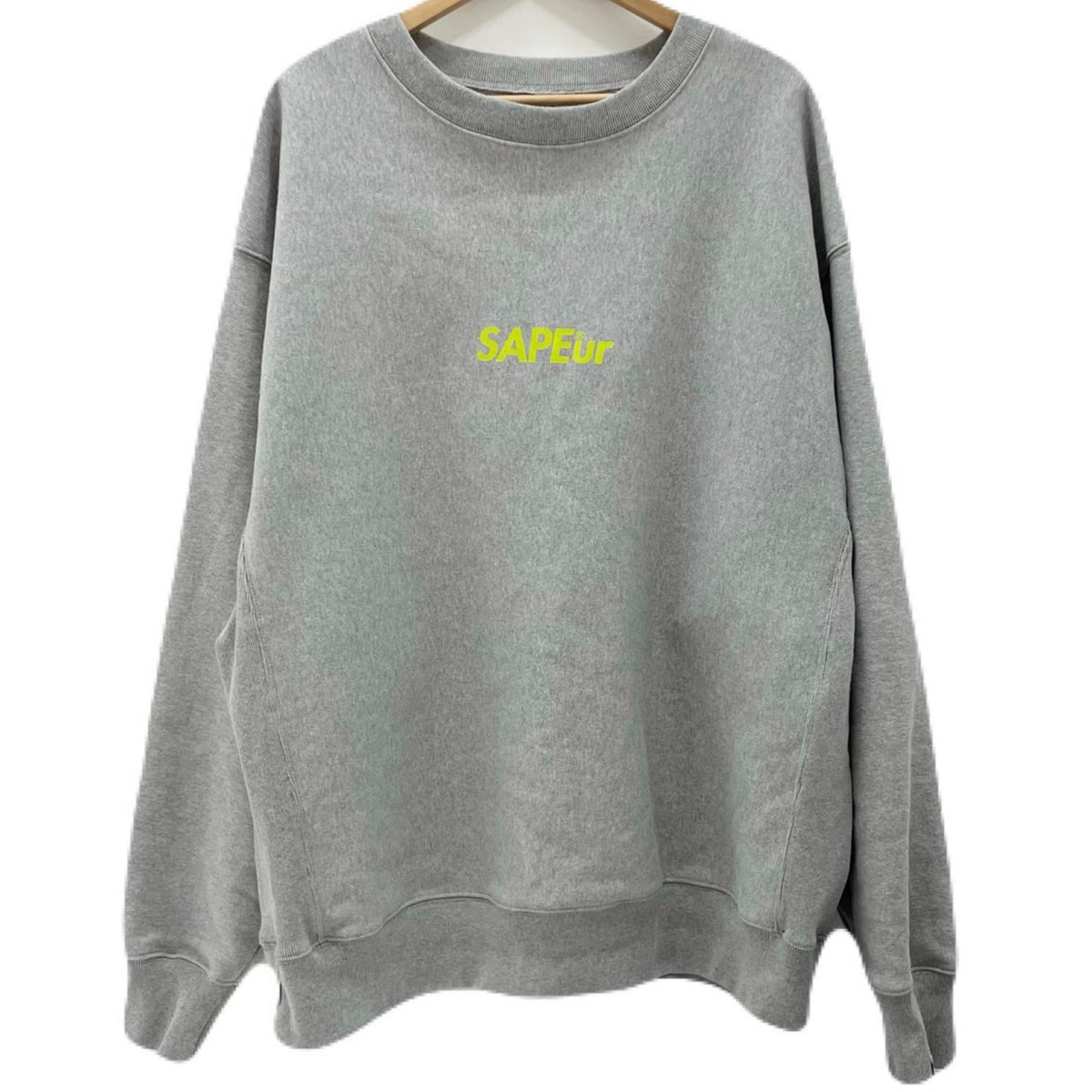 【中古】SAPEur | サプール ロッドマン×スネーク　裏起毛　長袖スウェット グレー サイズ：XXL【尾張小牧店】