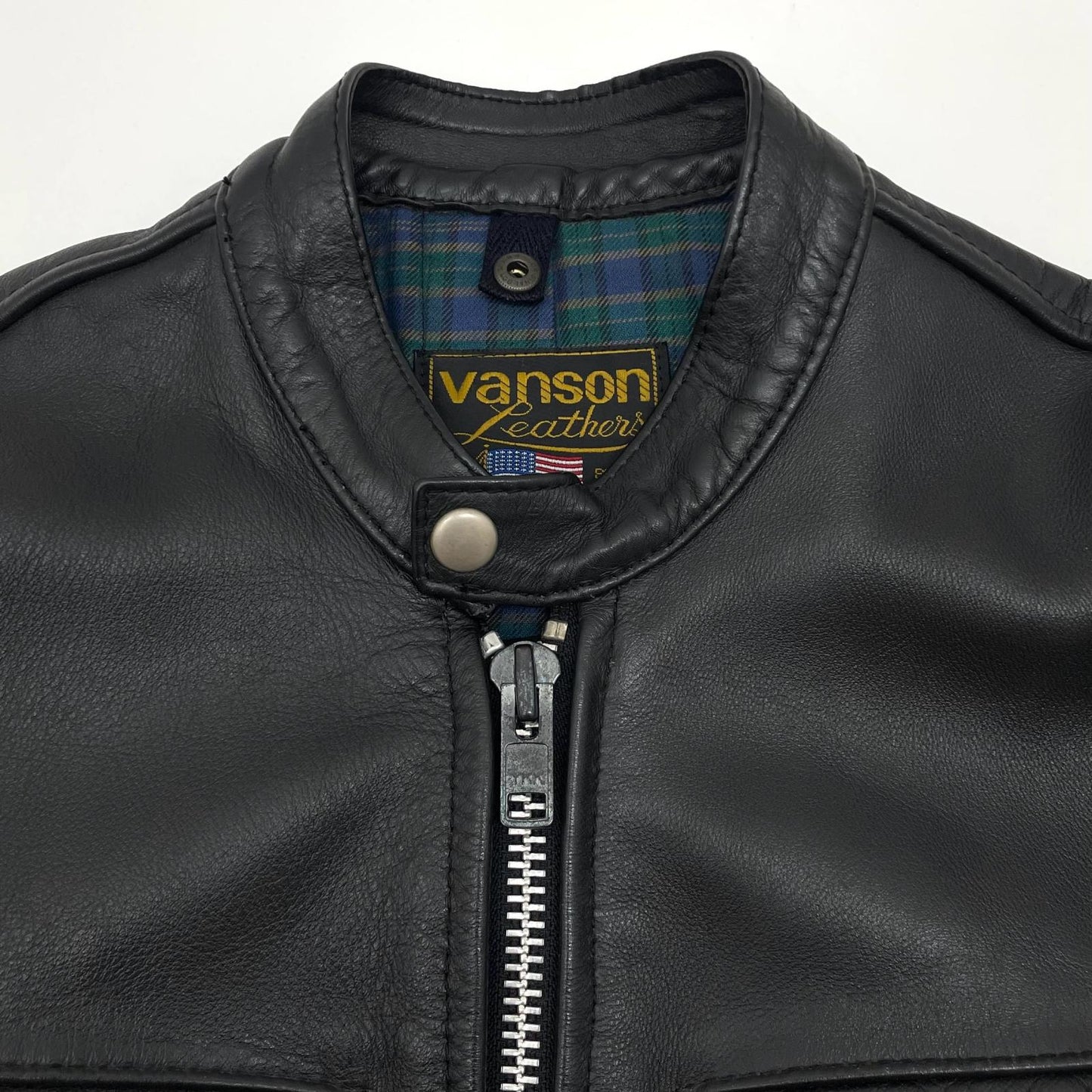 【中古】VANSON | バンソン COMET ライダースジャケット ブラック サイズ：36【尾張小牧店】