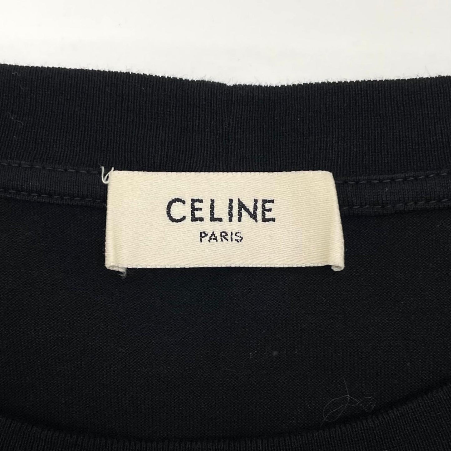 【中古】CELINE | セリーヌ　22SS T-Shirt In Cotton Jersey With Artist Print 半袖Ｔシャツ 2X67A671Q ブラック サイズ：L【尾張小牧店】
