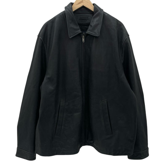 【中古】Brooks Brothers | ブルックスブラザーズ　OLD レザージャケット ブラック サイズ：XL【尾張小牧店】