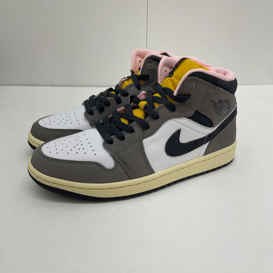 NIKE | ナイキ Air Jordan 1 Mid スニーカー27.0cm HQ2011-100 グレー 27cm【尾張小牧店】