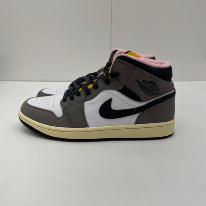 NIKE | ナイキ Air Jordan 1 Mid スニーカー27.0cm HQ2011-100 グレー 27cm【尾張小牧店】