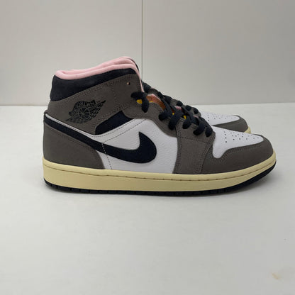 NIKE | ナイキ Air Jordan 1 Mid スニーカー27.0cm HQ2011-100 グレー 27cm【尾張小牧店】