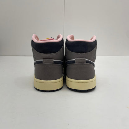 NIKE | ナイキ Air Jordan 1 Mid スニーカー27.0cm HQ2011-100 グレー 27cm【尾張小牧店】