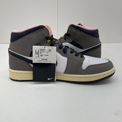 NIKE | ナイキ Air Jordan 1 Mid スニーカー27.0cm HQ2011-100 グレー 27cm【尾張小牧店】
