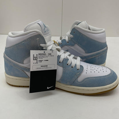 NIKE | ナイキ Women's Air Jordan 1 Mid SE スニーカー 27.0cm HQ2005-100 ブルー 27cm【尾張小牧店】