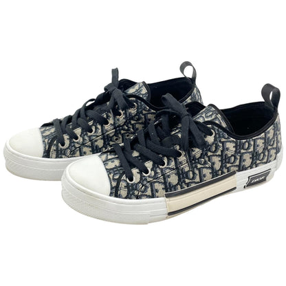 【中古】Christian Dior | クリスチャンディオール B23 リーグ オブリークジャカード ロートップ スニーカー 3SN249ZSA_H961 ブラック×ベージュ サイズ：42 1/2【尾張小牧店】