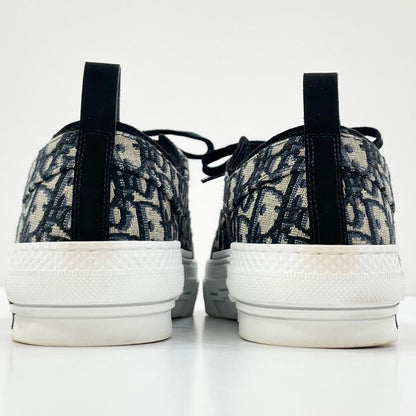【中古】Christian Dior | クリスチャンディオール B23 リーグ オブリークジャカード ロートップ スニーカー 3SN249ZSA_H961 ブラック×ベージュ サイズ：42 1/2【尾張小牧店】