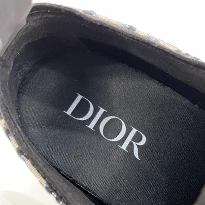 【中古】Christian Dior | クリスチャンディオール B23 リーグ オブリークジャカード ロートップ スニーカー 3SN249ZSA_H961 ブラック×ベージュ サイズ：42 1/2【尾張小牧店】