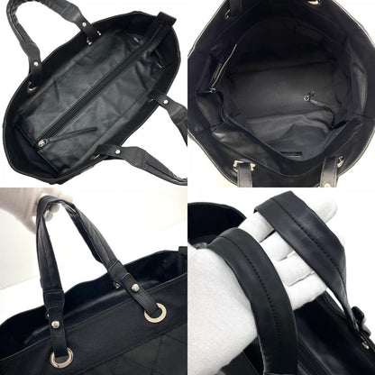 【中古】CHANEL | シャネル パリビアリッツMM トートバッグ ココチャーム A34209 ブラック【尾張小牧店】