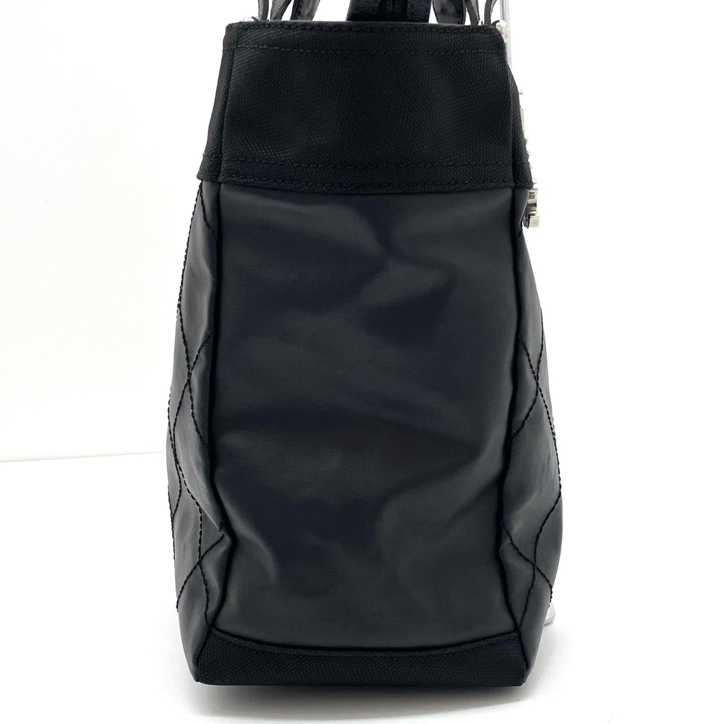 【中古】CHANEL | シャネル パリビアリッツMM トートバッグ ココチャーム A34209 ブラック【尾張小牧店】