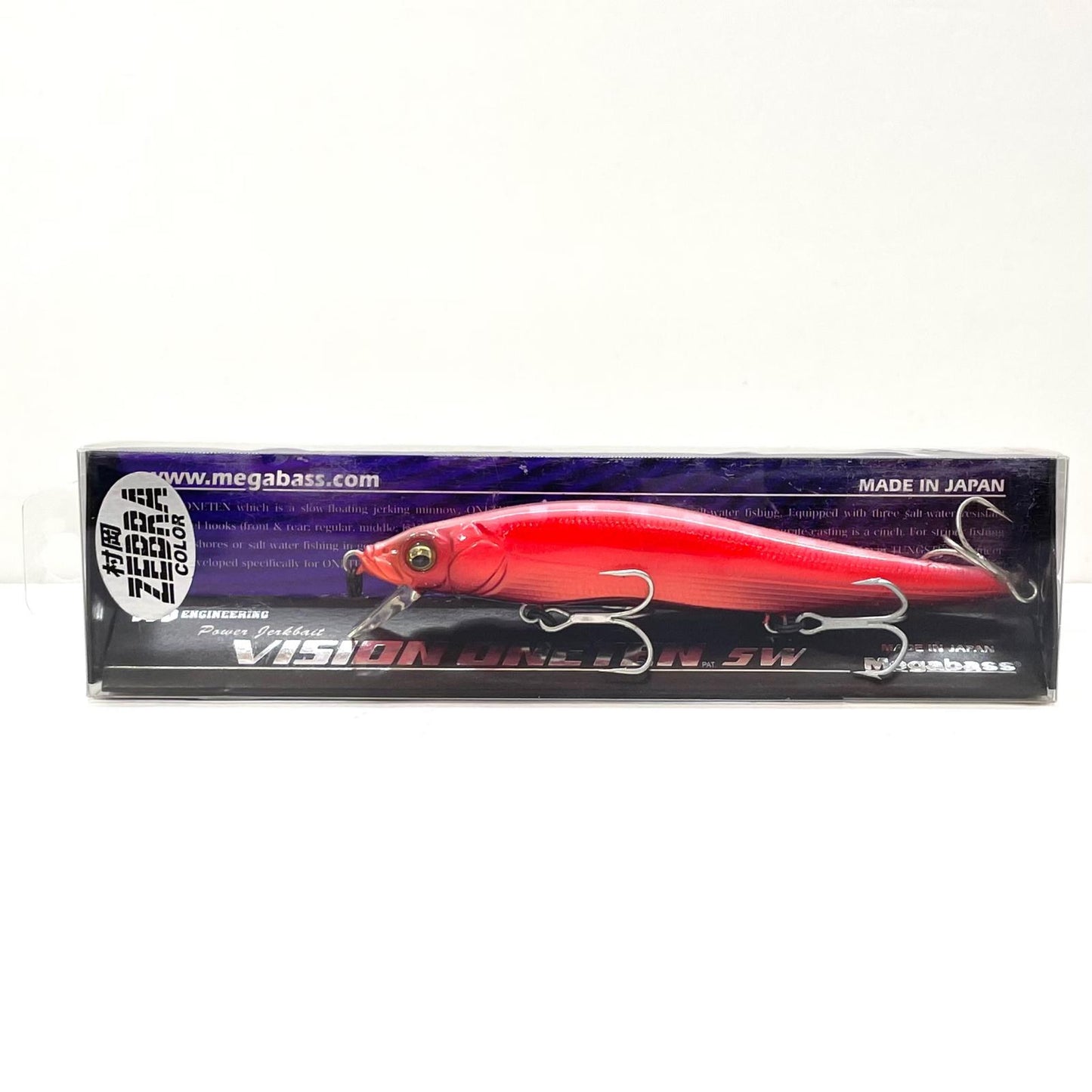 【フィッシング/釣り/釣具/ルアー】Megabass | メガバス ビジョン ワンテン SW IBURAN ZEBRA【尾張小牧店】