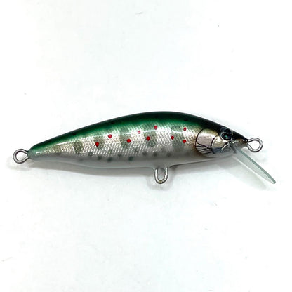 【フィッシング/釣り/釣具/ルアー】 YANO MINNOW WORKS | ヤノミノーワークス　フィロソファー II 50S　ダークグリーンドック　アマゴ【尾張小牧店】