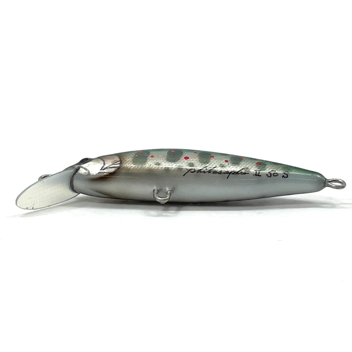 【フィッシング/釣り/釣具/ルアー】 YANO MINNOW WORKS | ヤノミノーワークス　フィロソファー II 50S　ダークグリーンドック　アマゴ【尾張小牧店】