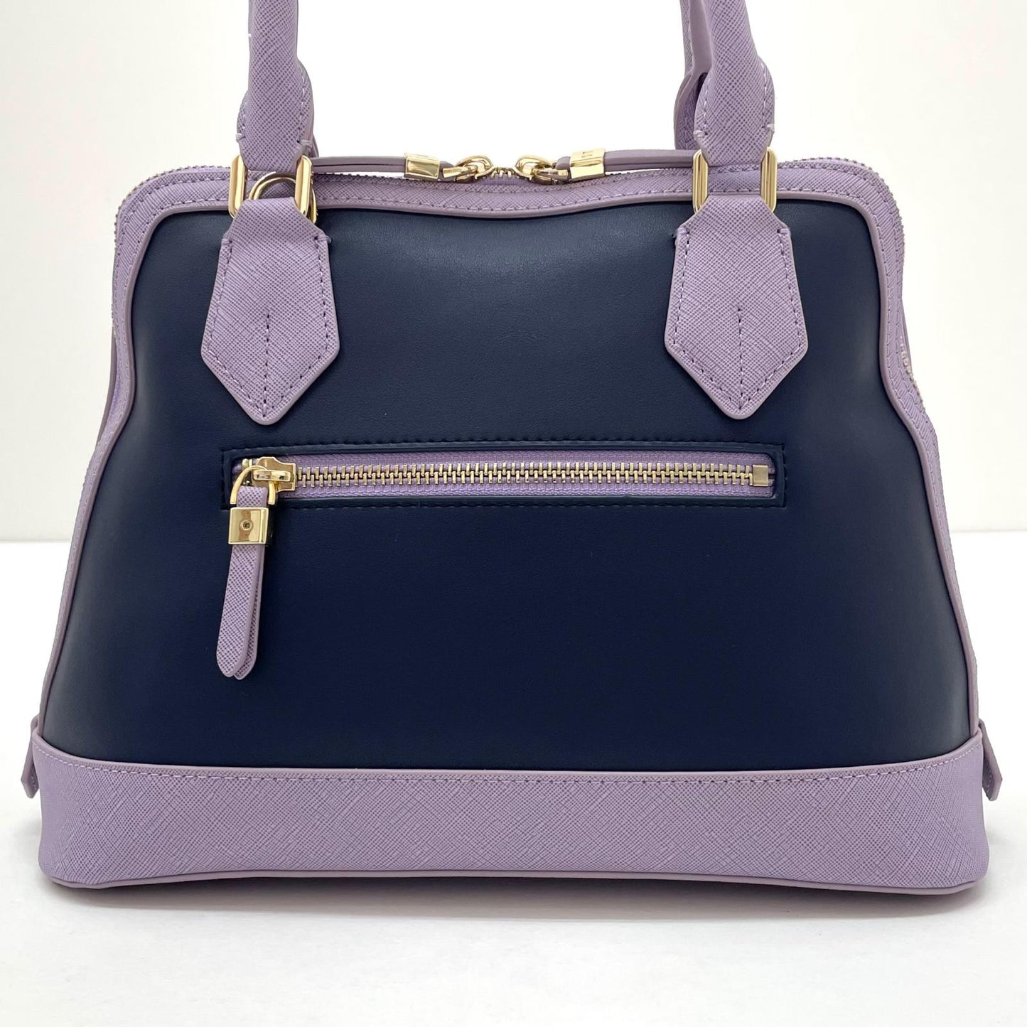 【中古】Samantha Thavasa | サマンサタバサ １００周年ディズニー　2wayバッグ　ハンドバッグ　ショルダーバッグ パープル×ネイビー【尾張小牧店】