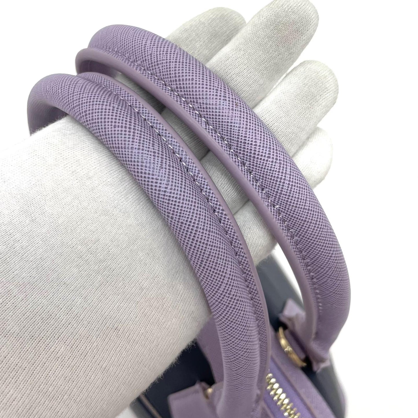 【中古】Samantha Thavasa | サマンサタバサ １００周年ディズニー　2wayバッグ　ハンドバッグ　ショルダーバッグ パープル×ネイビー【尾張小牧店】