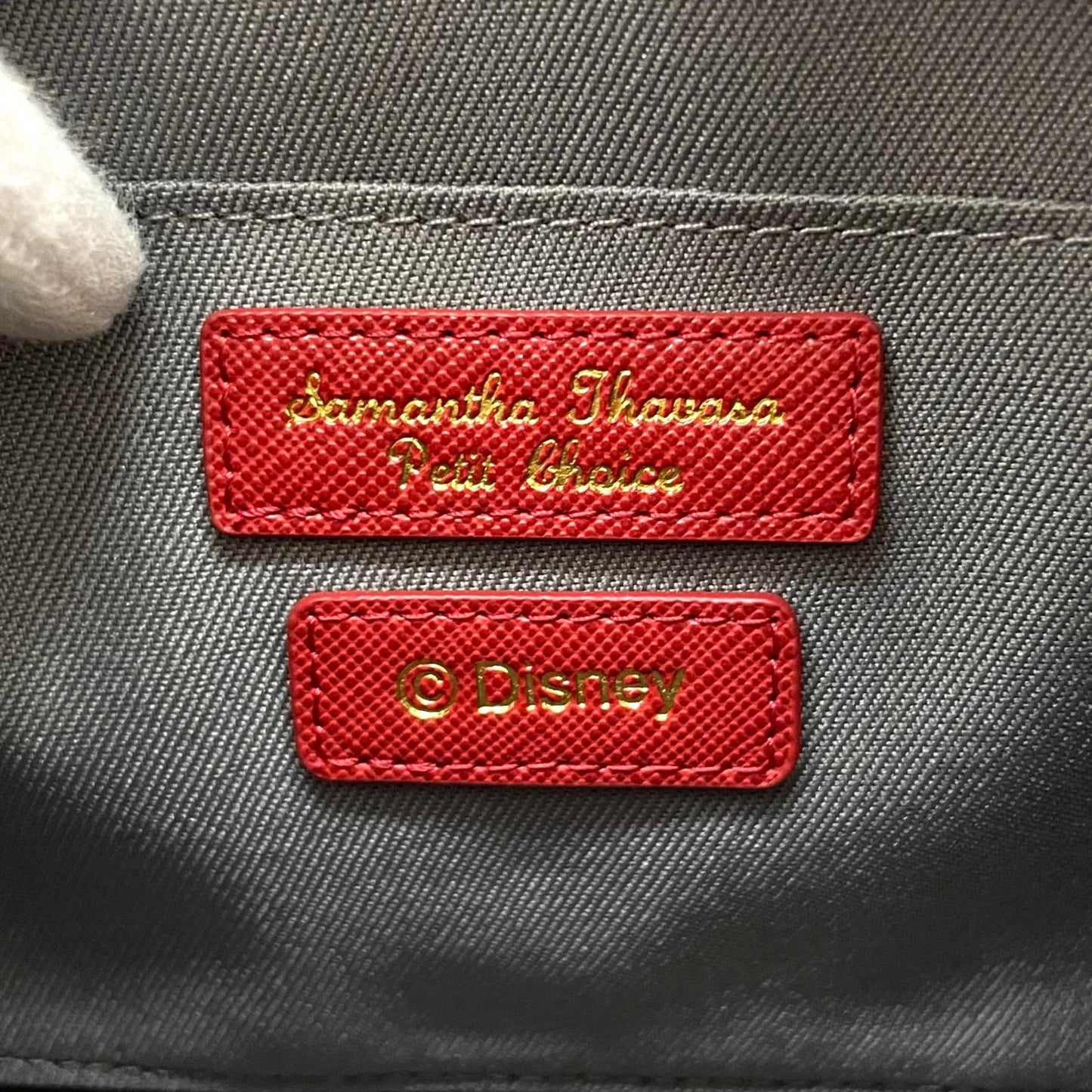 【中古】Samantha Thavasa Petit Choice｜サマンサタバサ プチチョイス ふしぎの国のアリス　70周年記念　ハートの女王　ショルダーバッグ レッド【尾張小牧店】