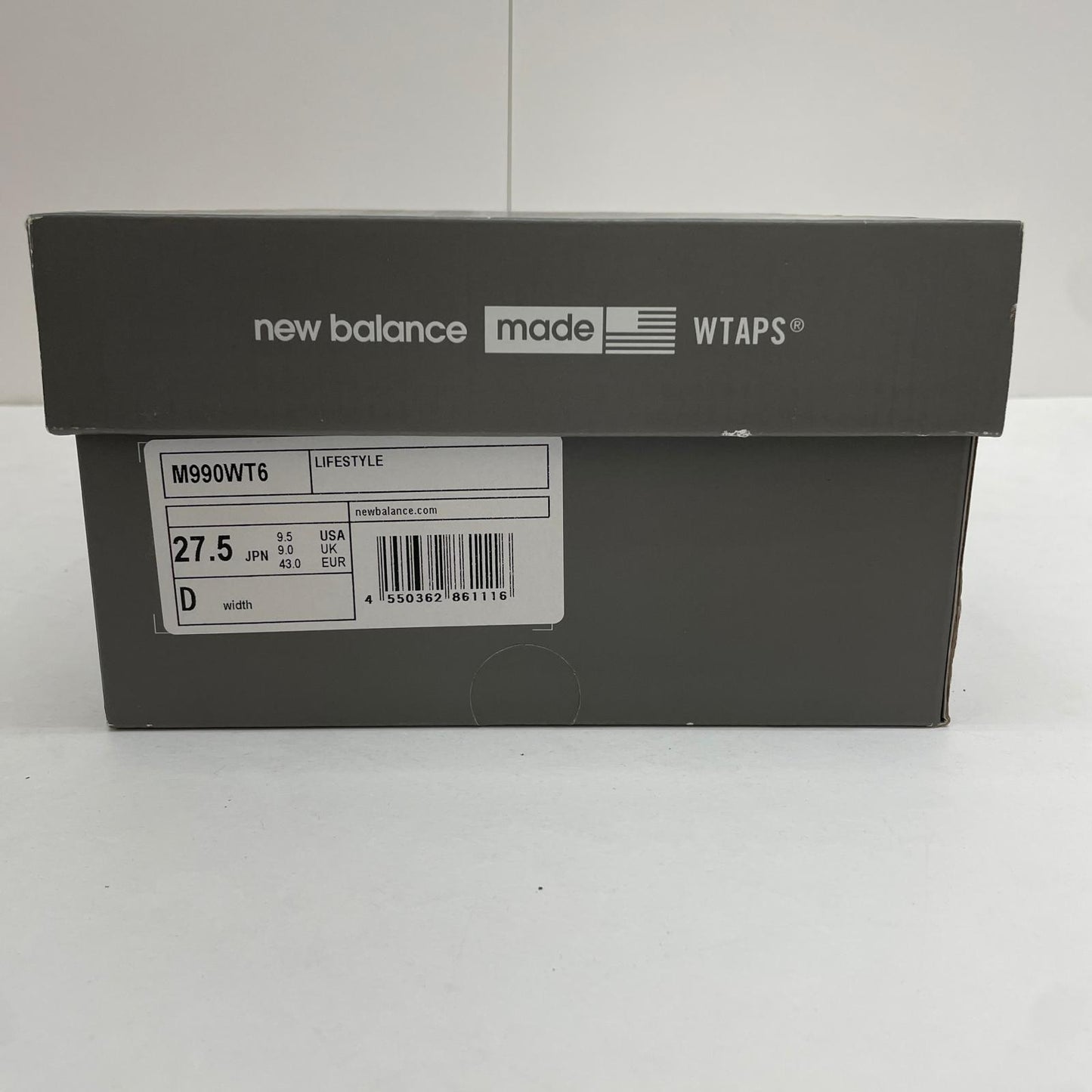 NEW BALANCE | ニューバランス 990V6 'Gray' スニーカー M990WT6 グレー 27.5cm【尾張小牧店】