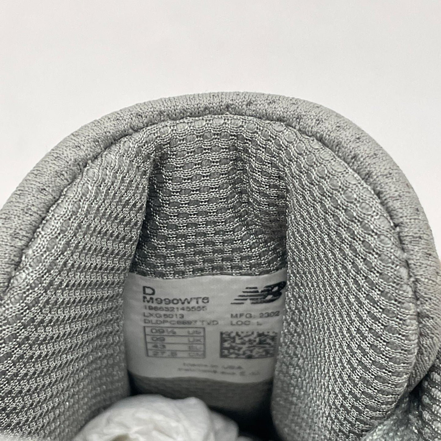 NEW BALANCE | ニューバランス 990V6 'Gray' スニーカー M990WT6 グレー 27.5cm【尾張小牧店】