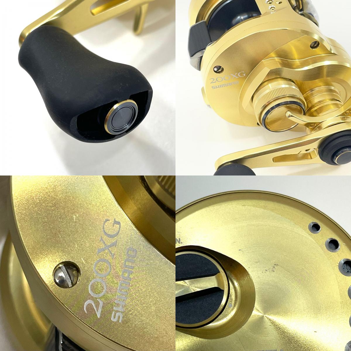 【フィッシング/釣り/釣具/リール】 【ベイトリール/右ハンドル】SHIMANO | シマノ 22カルカッタコンクエスト 200XG【尾張小牧店】
