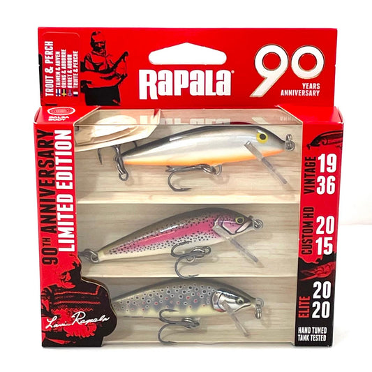 【フィッシング/釣り/釣具/ルアー】 RAPALA | ラパラ 90周年記念ルアーキット R90CDMDNT Countdown Mid Naturistic Trout Special【尾張小牧店】