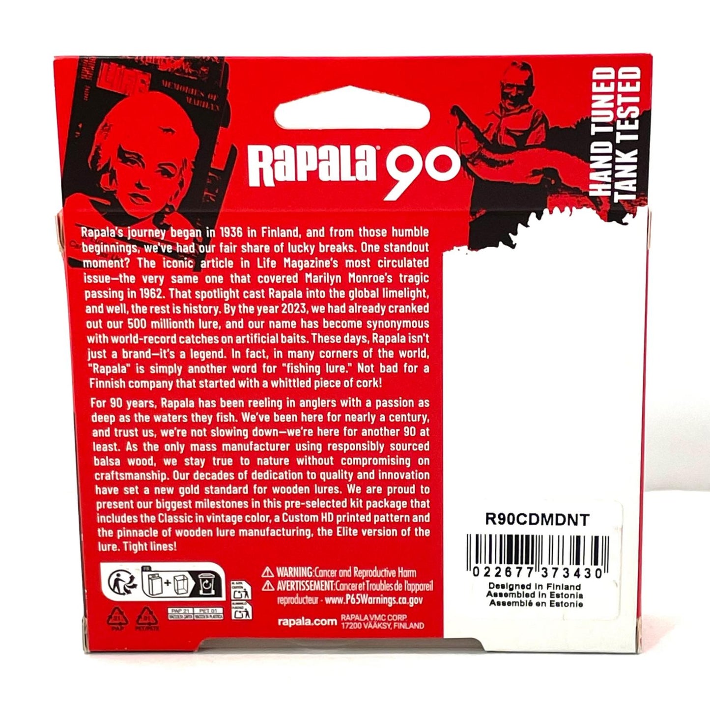【フィッシング/釣り/釣具/ルアー】 RAPALA | ラパラ 90周年記念ルアーキット R90CDMDNT Countdown Mid Naturistic Trout Special【尾張小牧店】