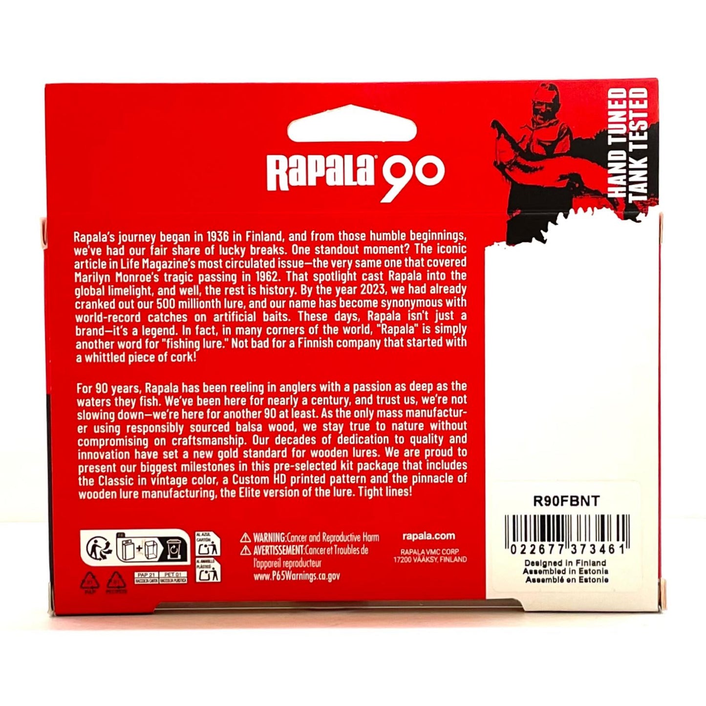 【フィッシング/釣り/釣具/ルアー】 RAPALA | ラパラ 90周年記念ルアーキット R90FBNT Floater Big Naturistic Trout Trolling Special 【尾張小牧店】