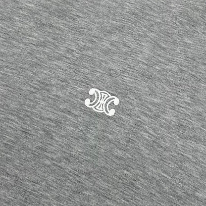 【中古】CELINE | セリーヌ 半袖Ｔシャツ 2X04I671Q グレー サイズ：M【尾張小牧店】