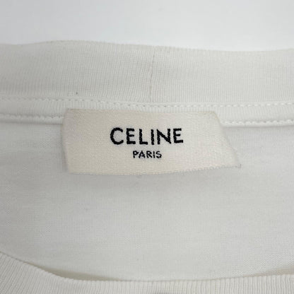 【中古】CELINE | セリーヌ 半袖Ｔシャツ 2X04I671Q ホワイト サイズ：S【尾張小牧店】