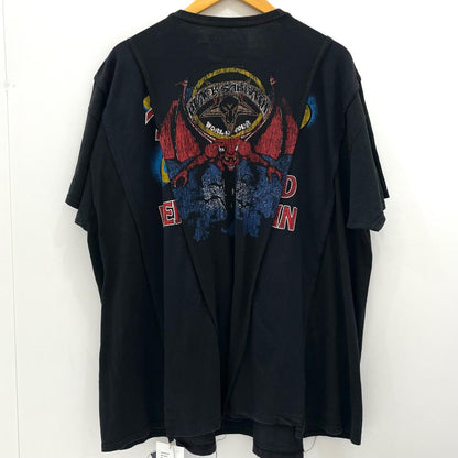 【中古】EMOTIONAL WORLD×DISCOVERED | エモーショナルワールド×ディスカバード 半袖Ｔシャツ ブラック サイズ：FreeSize【尾張小牧店】