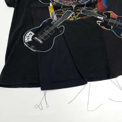 【中古】EMOTIONAL WORLD×DISCOVERED | エモーショナルワールド×ディスカバード 半袖Ｔシャツ ブラック サイズ：FreeSize【尾張小牧店】