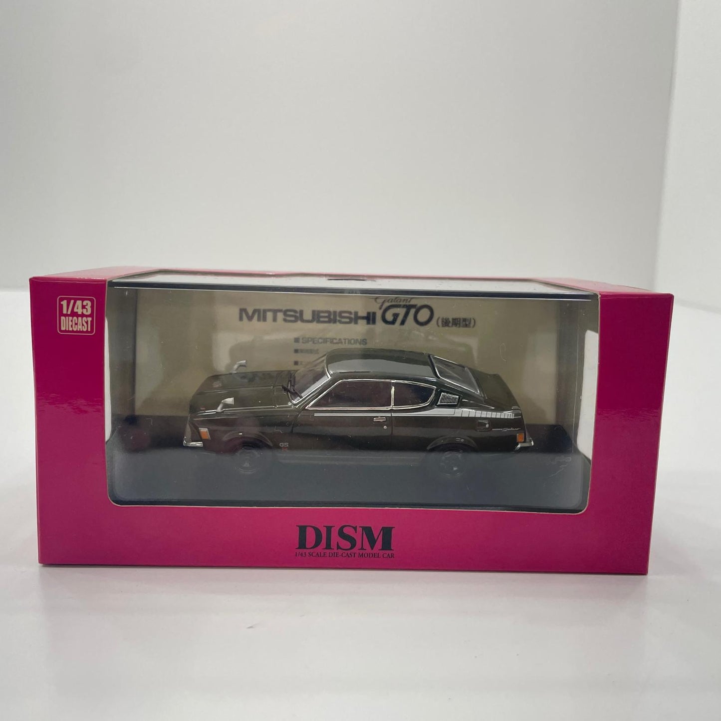 DISM 1/43 コルト ギャラン GTO　後期型【尾張小牧店】