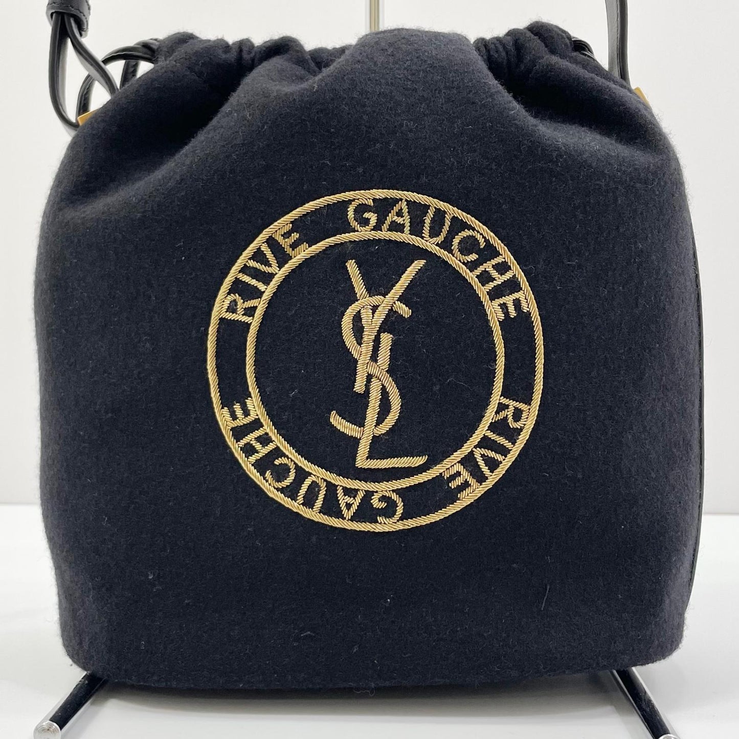 【中古】SAINT LAURENT | サンローランパリ リヴ ゴーシュ バケットバッグ ショルダーバッグ TCT710261 ブラック【尾張小牧店】