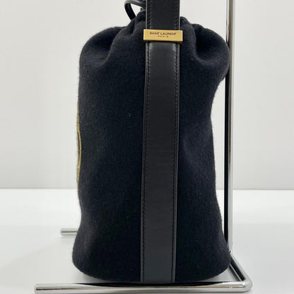 【中古】SAINT LAURENT | サンローランパリ リヴ ゴーシュ バケットバッグ ショルダーバッグ TCT710261 ブラック【尾張小牧店】