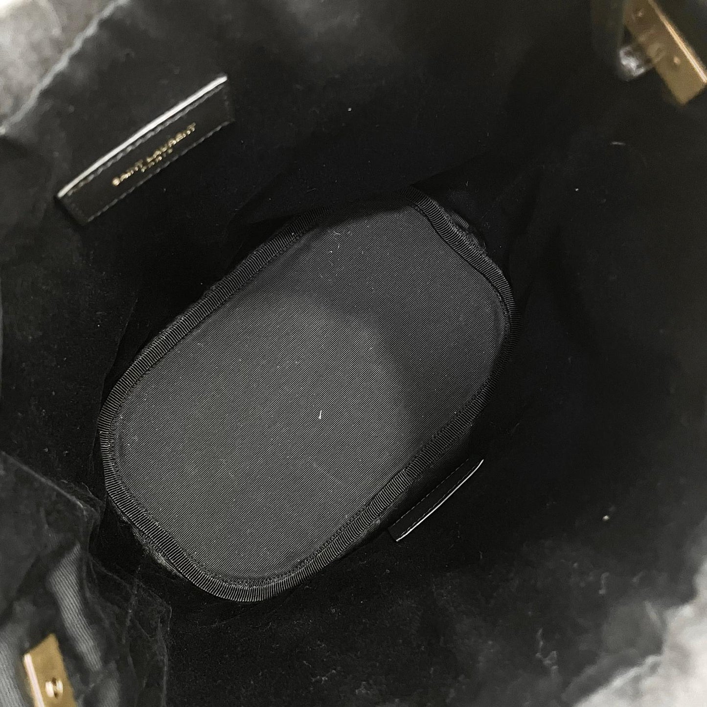 【中古】SAINT LAURENT | サンローランパリ リヴ ゴーシュ バケットバッグ ショルダーバッグ TCT710261 ブラック【尾張小牧店】