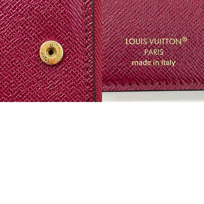 【中古】LOUIS VUITTON | ルイ・ヴィトン ポルトフォレイユ ルー モノグラム ラウンドファスナー二つ折り財布 M82377 ブラウン×ピンク【尾張小牧店】