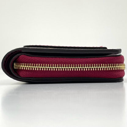 【中古】LOUIS VUITTON | ルイ・ヴィトン ポルトフォレイユ ルー モノグラム ラウンドファスナー二つ折り財布 M82377 ブラウン×ピンク【尾張小牧店】