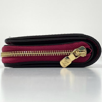【中古】LOUIS VUITTON | ルイ・ヴィトン ポルトフォレイユ ルー モノグラム ラウンドファスナー二つ折り財布 M82377 ブラウン×ピンク【尾張小牧店】
