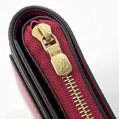 【中古】LOUIS VUITTON | ルイ・ヴィトン ポルトフォレイユ ルー モノグラム ラウンドファスナー二つ折り財布 M82377 ブラウン×ピンク【尾張小牧店】
