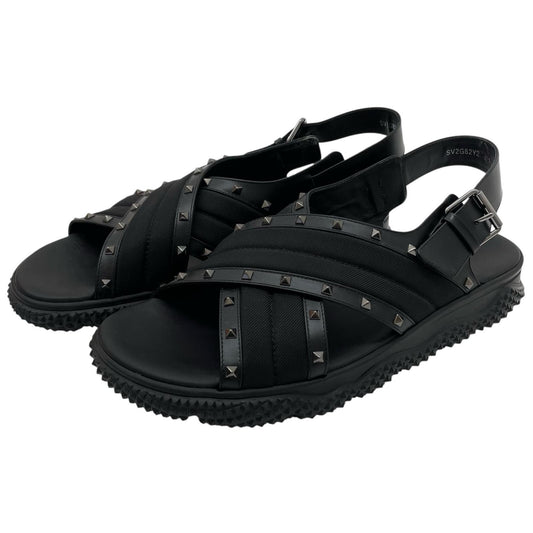 【中古】Valentino | ヴァレンチノ サンダル ブラック【尾張小牧店】